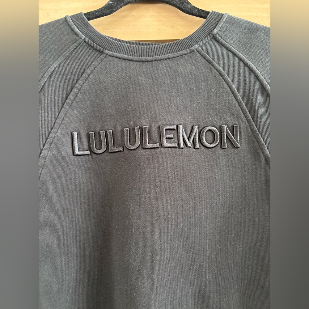 Lululemon black/charcoal Sweatshirt